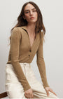 ROUNI PULLOVER IN DARK KHAKI - Romi Boutique
