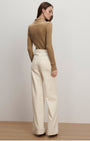 ROUNI PULLOVER IN DARK KHAKI - Romi Boutique