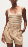 BIRKE CASHMERE TANK by Veronica Beard - Romi Boutique