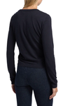 KISHA TOP IN NAVY - Romi Boutique