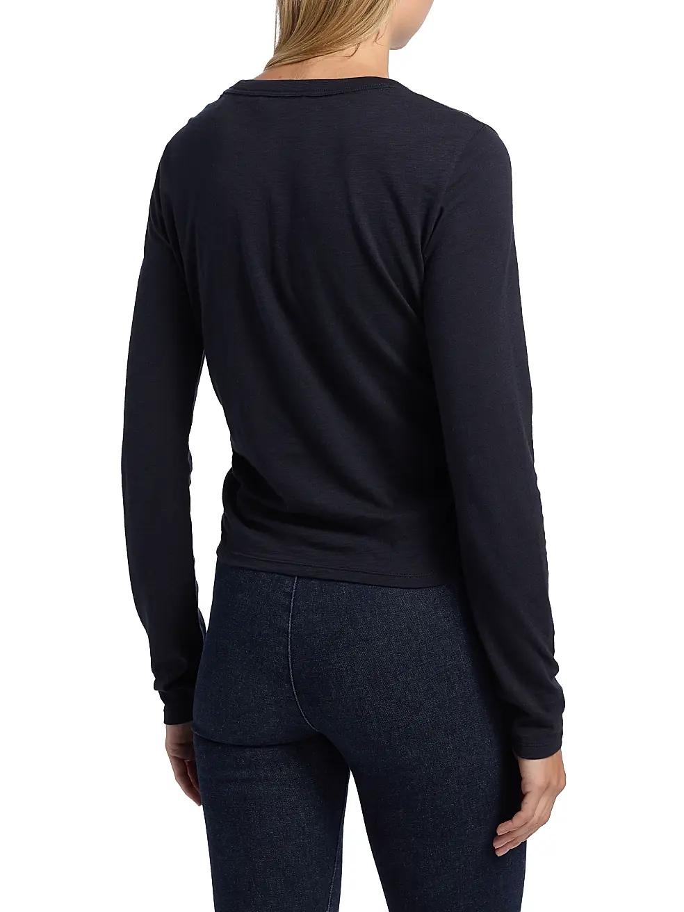 KISHA TOP IN NAVY - Romi Boutique