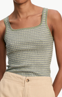 SANDRA RIBBED TANK - Romi Boutique