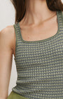 SANDRA RIBBED TANK - Romi Boutique
