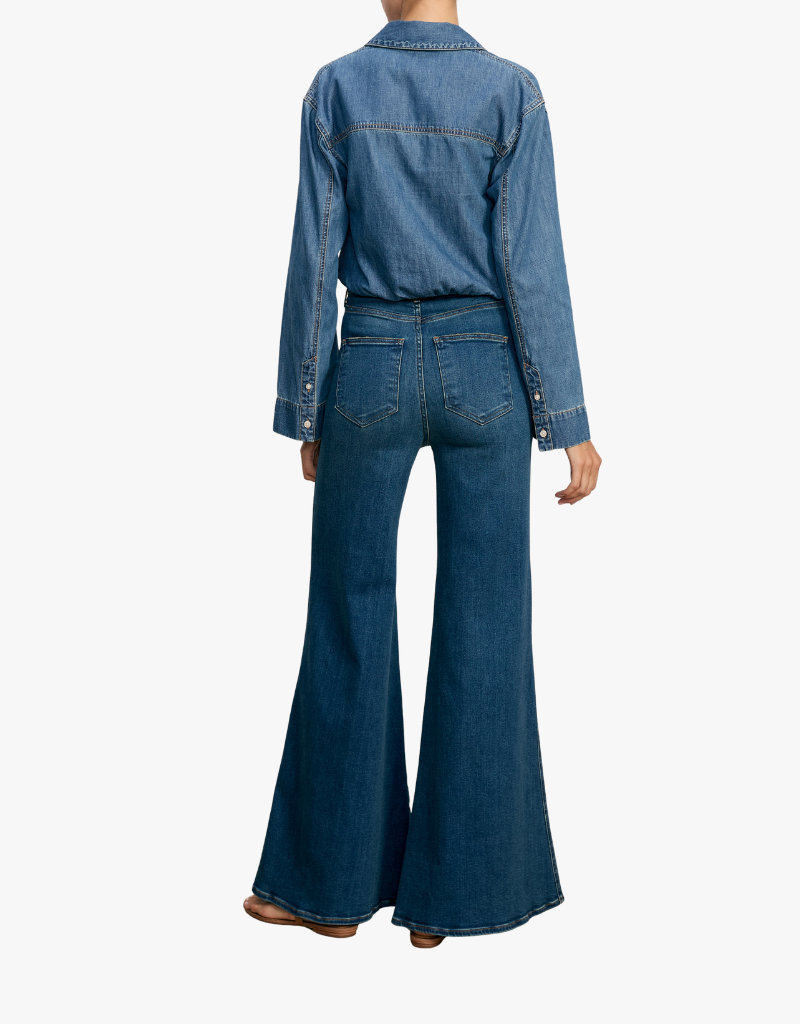 TIMOTHY SHIRT IN RIPPLE HAZE - Romi Boutique