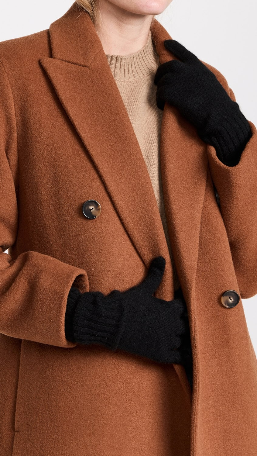 BOILED CASHMERE KNIT GLOVE by Vince - Romi Boutique