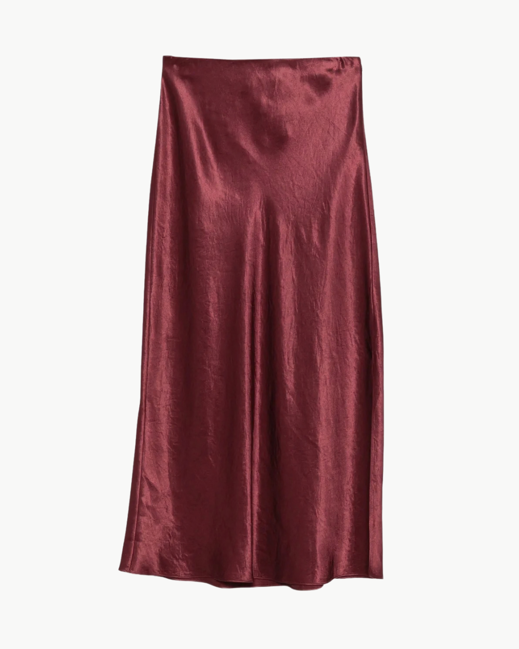 SIDE SLIT SLIP SKIRT - Romi Boutique