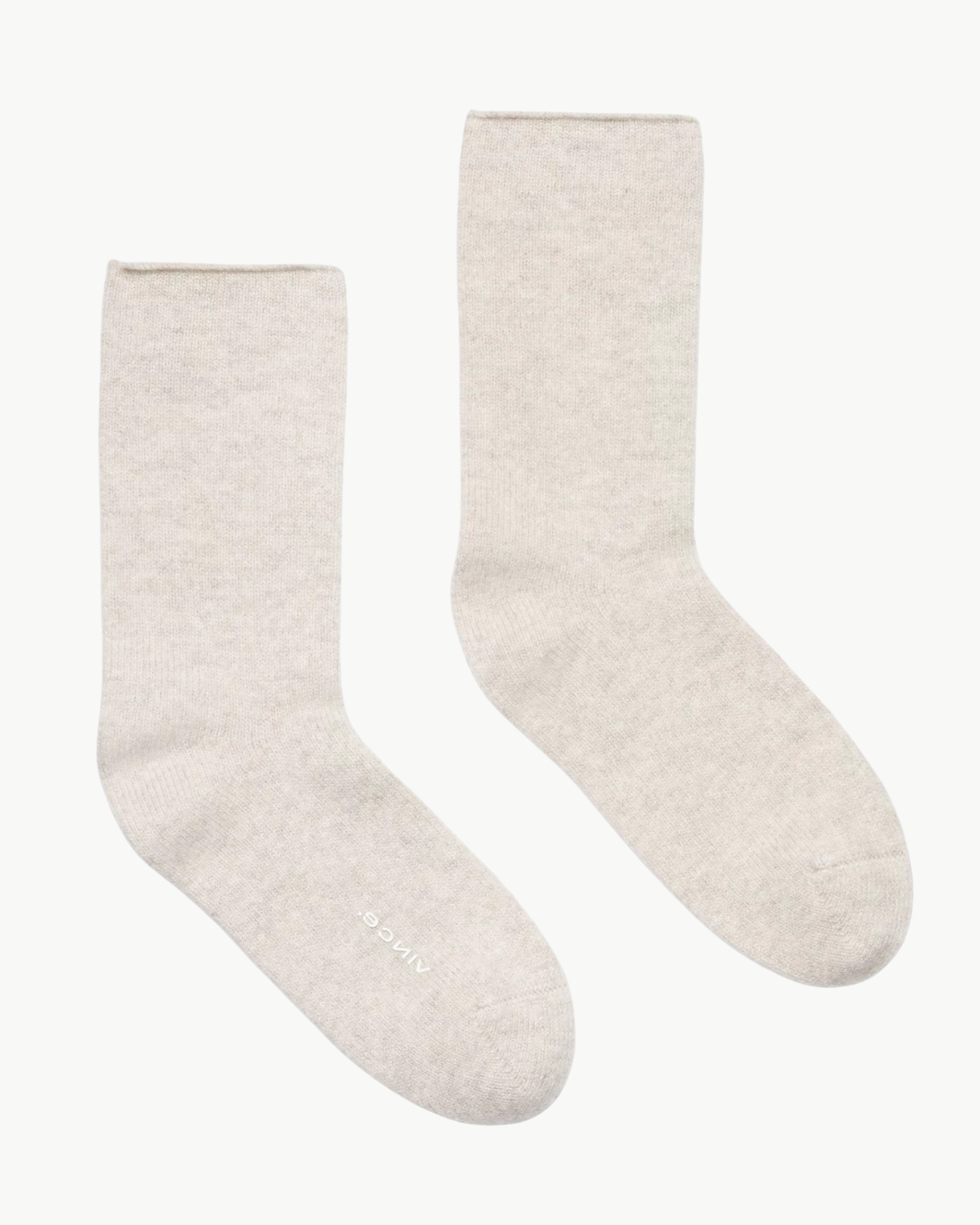 CASHMERE JERSEY SHORT SOCKS IN MARBLE - Romi Boutique
