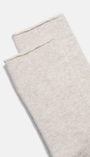 CASHMERE JERSEY SHORT SOCKS IN MARBLE - Romi Boutique