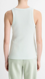 RIBBED SCOOP-NECK TANK by Vince - Romi Boutique