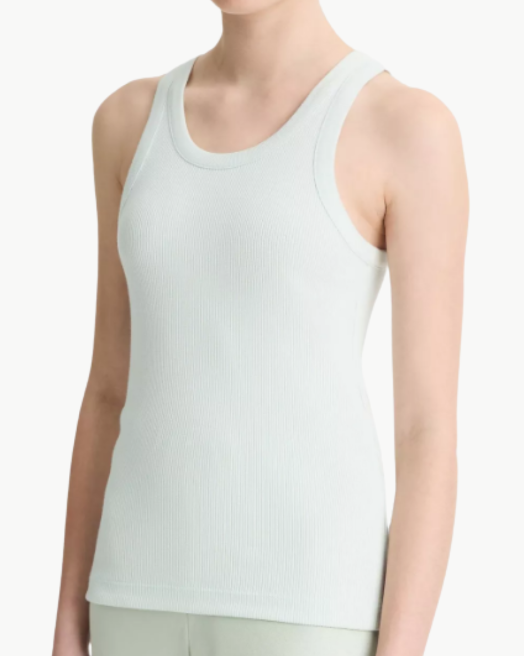 RIBBED SCOOP-NECK TANK by Vince - Romi Boutique