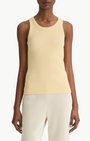 RIBBED SCOOP-NECK TANK by Vince - Romi Boutique