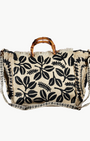 HARYALI JUTE TOTE IN BLACK by VIPUL SHAH - Romi Boutique