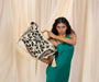 HARYALI JUTE TOTE IN BLACK by VIPUL SHAH - Romi Boutique