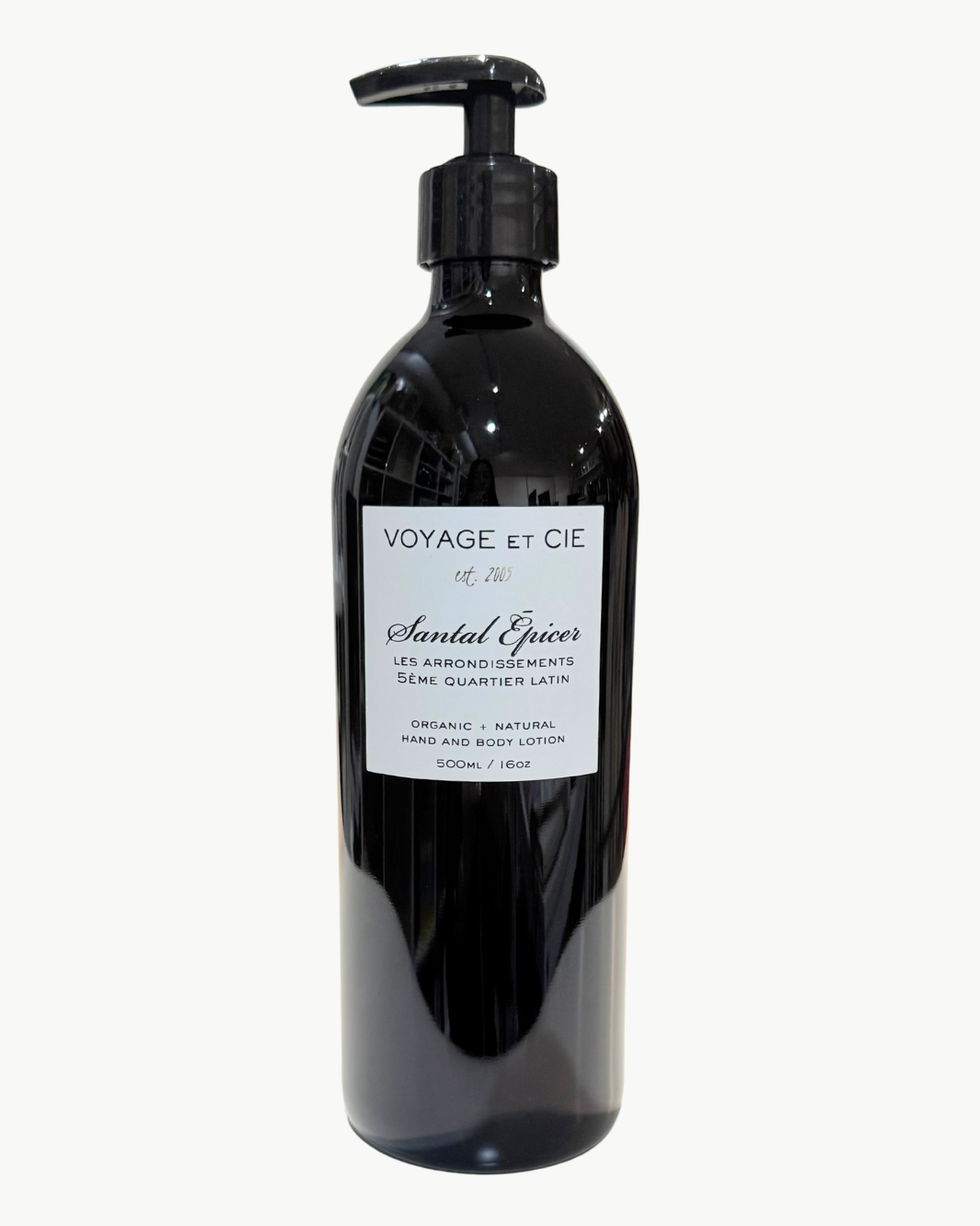 HYDRATING BODY LOTION IN ELDERFLOWER MIRON GLASS by Voyage et Cie - Romi Boutique