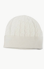 TRISTAN CABLE KNIT BEANIE by W.Cashmere - Romi Boutique