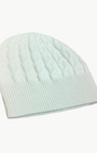 TRISTAN CABLE KNIT BEANIE by W.Cashmere - Romi Boutique