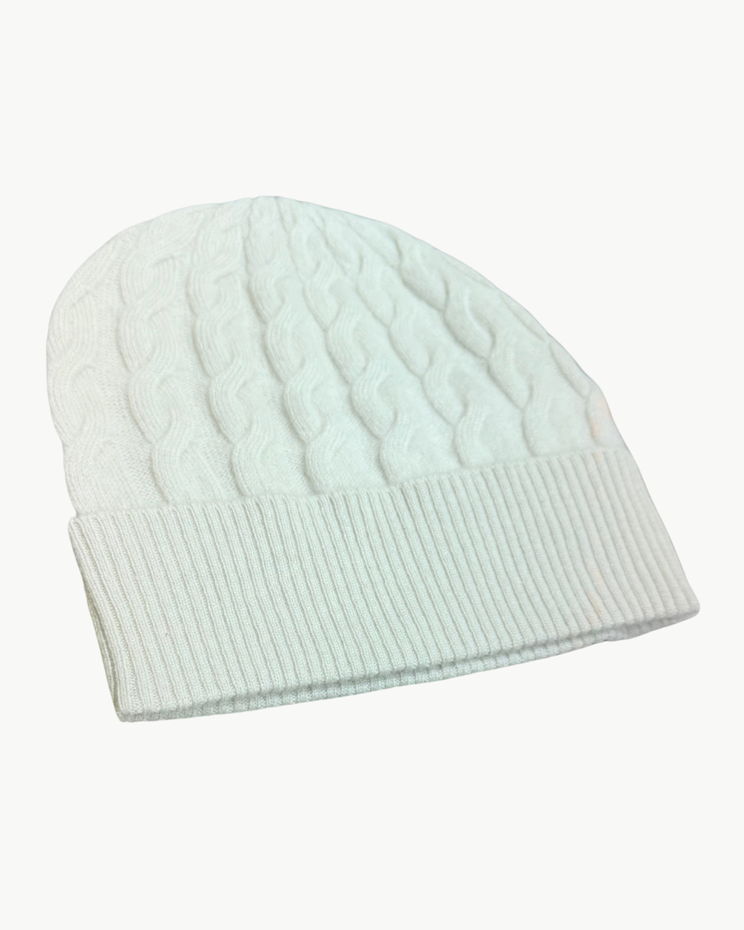 TRISTAN CABLE KNIT BEANIE by W.Cashmere - Romi Boutique