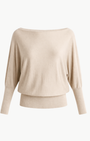 GRAYSON OFF-THE-SHOULDER SWEATER by W.Cashmere - Romi Boutique