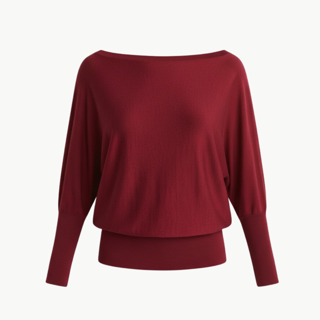 GRAYSON OFF-THE-SHOULDER SWEATER by W.Cashmere - Romi Boutique