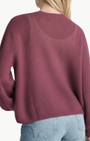 JUNIPER BALLOON-SLEEVE OPEN CARDIGAN IN KHALO - Romi Boutique