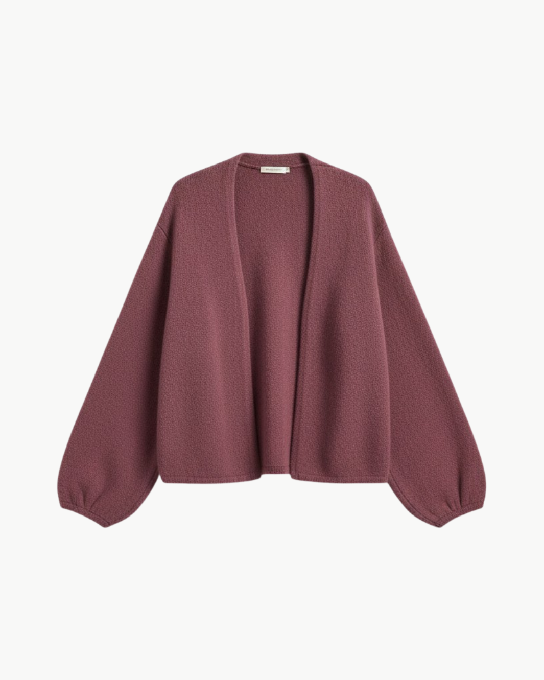JUNIPER BALLOON-SLEEVE OPEN CARDIGAN by W.Cashmere - Romi Boutique