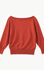 MIMI OFF-THE-SHOULDER SWEATER by W.Cashmere - Romi Boutique