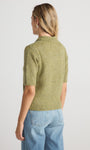 LUNA POLO SHORT SLEEVE IN MOSSY - Romi Boutique