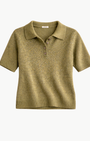 LUNA POLO SHORT SLEEVE by W.Cashmere - Romi Boutique