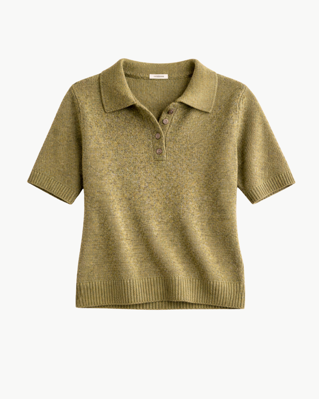 LUNA POLO SHORT SLEEVE by W.Cashmere - Romi Boutique