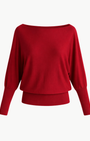 MABEL PUFF-SLEEVE CREWNECK by W.Cashmere - Romi Boutique