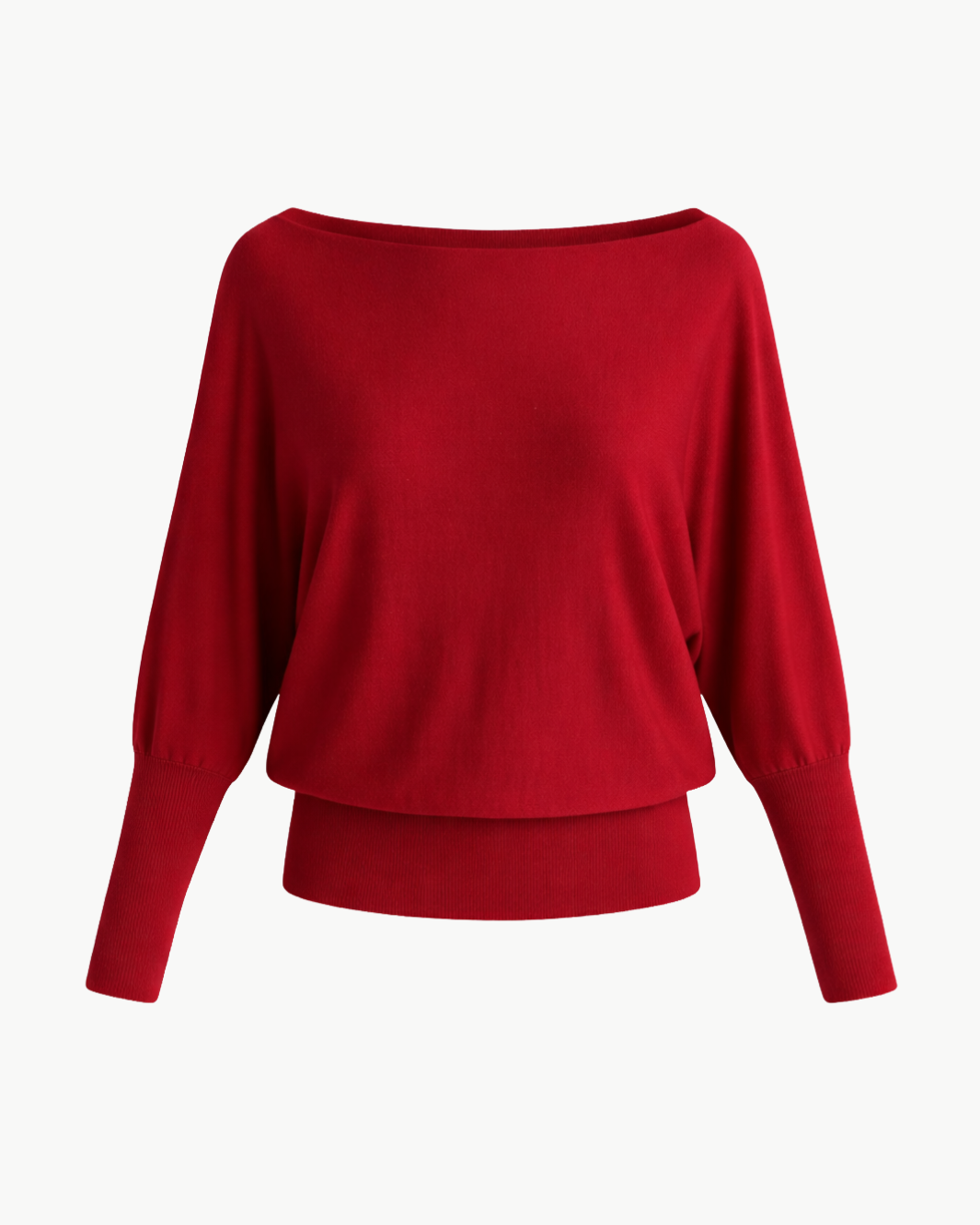 MABEL PUFF-SLEEVE CREWNECK by W.Cashmere - Romi Boutique