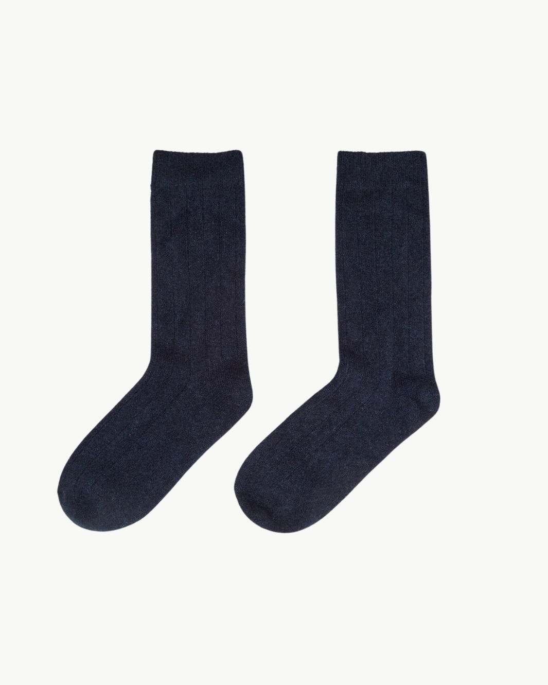 CASHMERE RIBBED SOCK by White & Warren - Romi Boutique