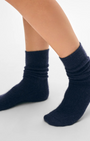 CASHMERE RIBBED SOCK by White & Warren - Romi Boutique