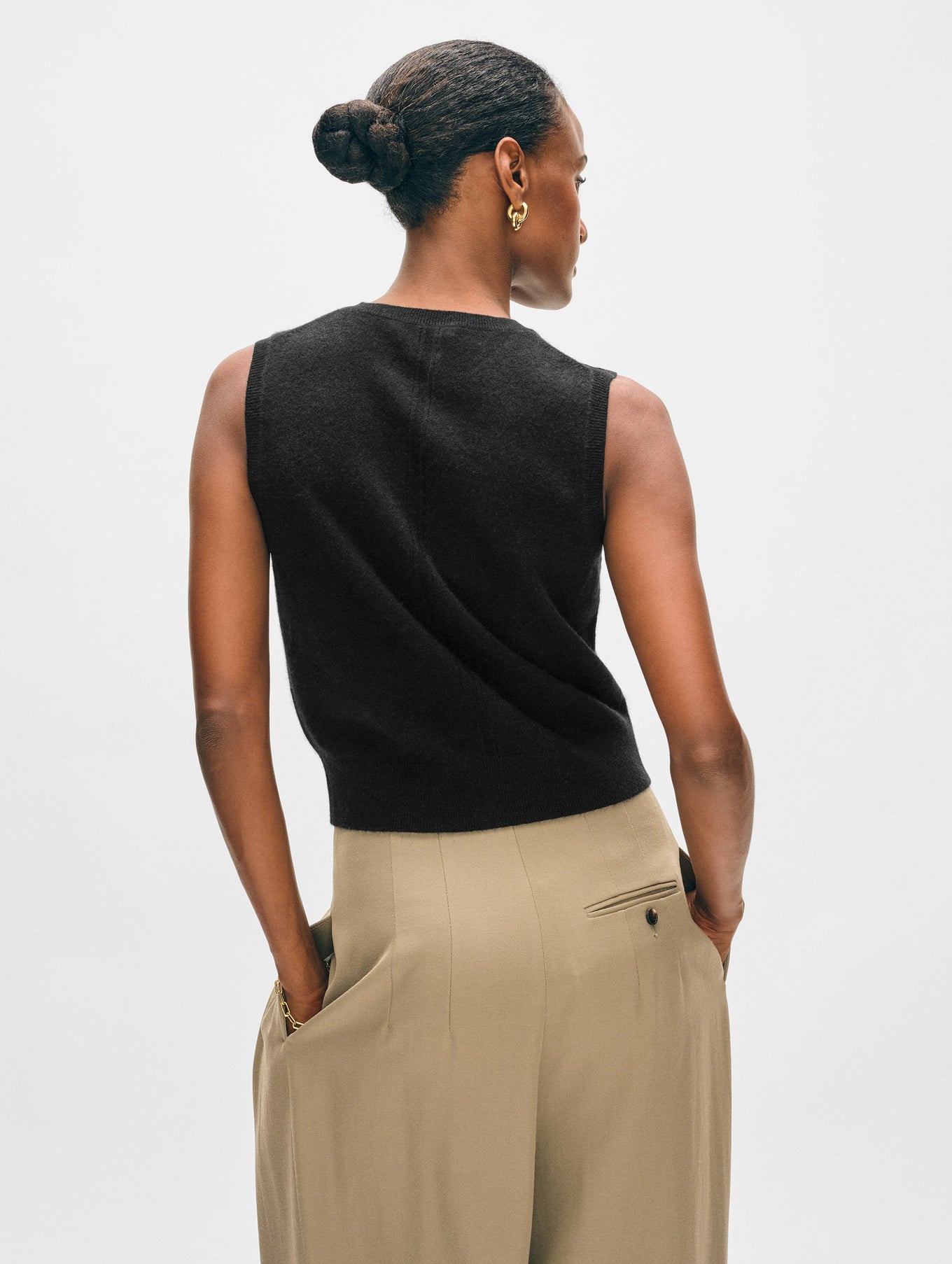 CASHMERE SHELL TANK by White & Warren - Romi Boutique