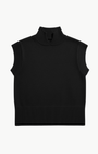 CASHMERE SLEEVELESS MOCK NECK by White & Warren - Romi Boutique