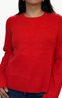 CASHMERE WAFFLE SWEATSHIRT by White & Warren - Romi Boutique