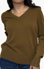 CASHMERE VNECK by White & Warren - Romi Boutique
