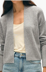 CASHMERE OPEN FRONT CARDIGAN by White & Warren - Romi Boutique