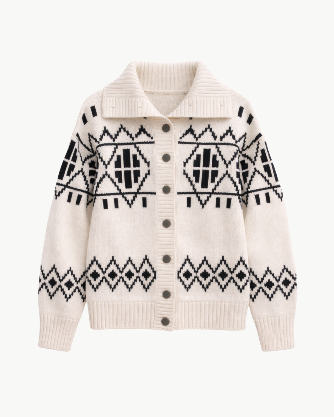 MERINO FAIR ISLE JACKET by White & Warren - Romi Boutique