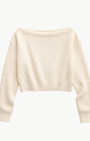 CASHMERE RIBBED BOATNECK by White & Warren - Romi Boutique
