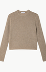 CASHMERE WAFFLE MESH CREW by White & Warren - Romi Boutique