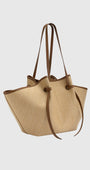 LARGE MOCHI WOVEN RAFFIA by Yuzefi - Romi Boutique