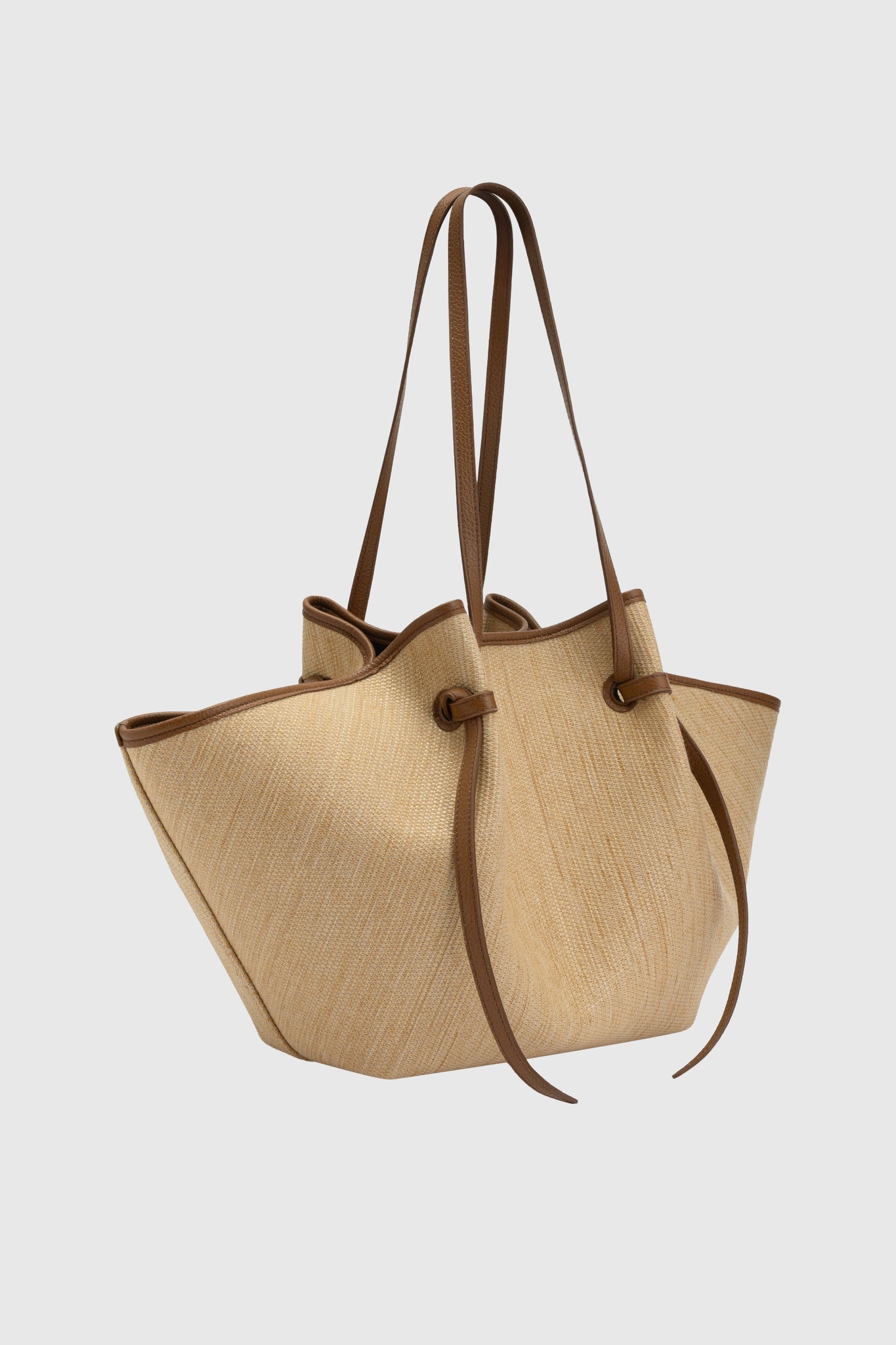 LARGE MOCHI WOVEN RAFFIA by Yuzefi - Romi Boutique