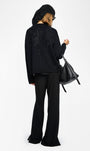 MARKUZ CASHMERE SWEATER IN BLACK - Romi Boutique