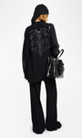 SALOMY CASHMERE CARDIGAN IN BLACK - Romi Boutique