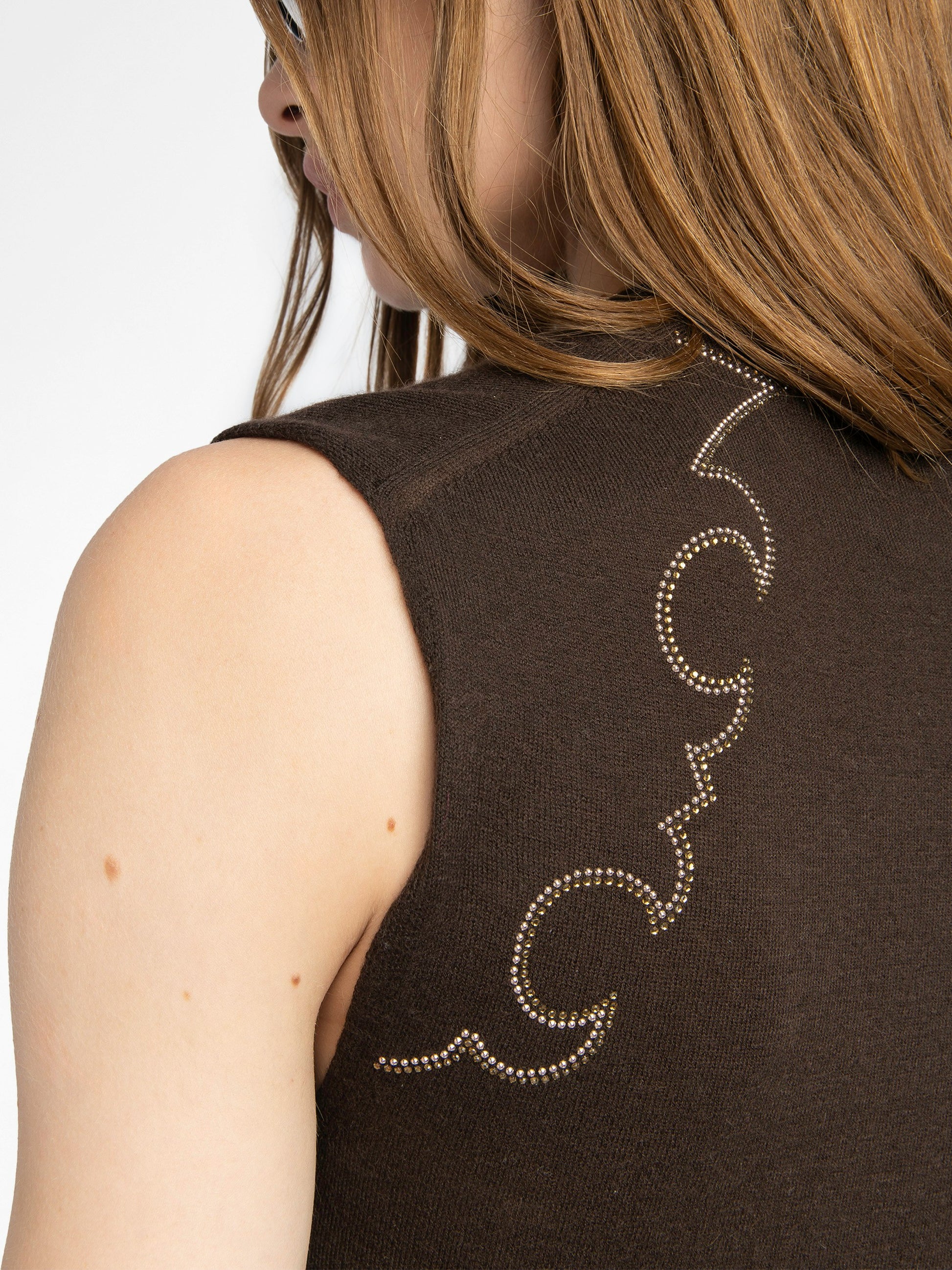 VICKY SLEEVELESS CASHMERE SWEATER by Zadig & Voltaire - Romi Boutique