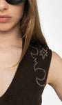 VICKY SLEEVELESS CASHMERE SWEATER by Zadig & Voltaire - Romi Boutique