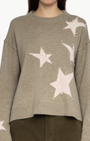 MARKUZ CASHMERE SWEATER IN OLIVE - Romi Boutique