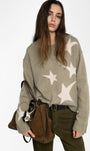 MARKUZ CASHMERE SWEATER IN OLIVE - Romi Boutique