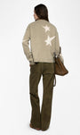 MARKUZ CASHMERE SWEATER IN OLIVE - Romi Boutique